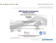 CERTIFICAÃÃES EMBRAER ISO 9001 IndÃºstria AeronÃ¡utica Neiva ...