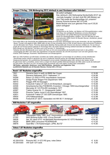 Blitz Info 27 2012 - Auto-Modell-Report