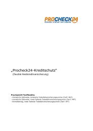 Kreditschutz Infopaket - einkommensschutzbrief.org