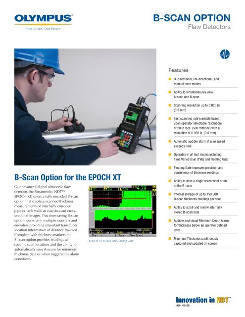 B-SCAN OPTION - Olympus