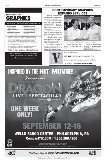 Sept 2012 - Advertising/Communications Times