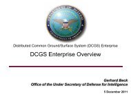 DCGS Enterprise Overview - ISE.gov