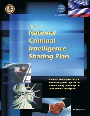 National Criminal Intelligence Sharing Plan - OJP Information ...