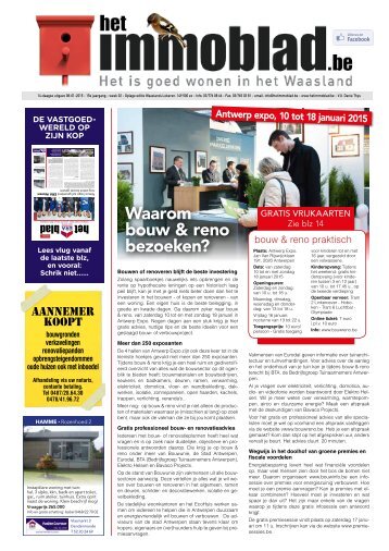 Het Immoblad 08-01-2015