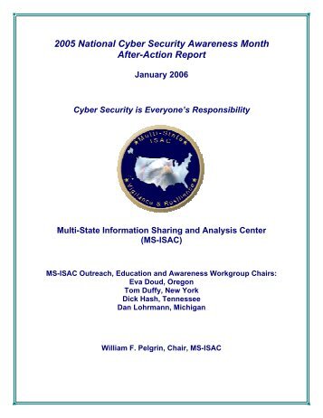 After-Action Report - Multi-State Information Sharing and Analysis ...