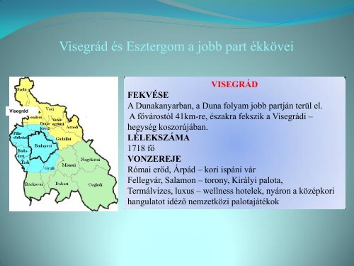 VisegrÃ¡d Esztergom - Simon Antal - VÃ¡c