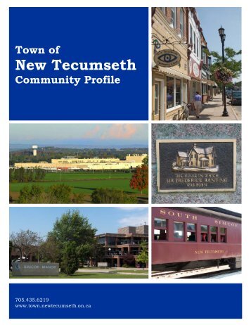 New Tecumseth Community Profile - April 2011 - County of Simcoe