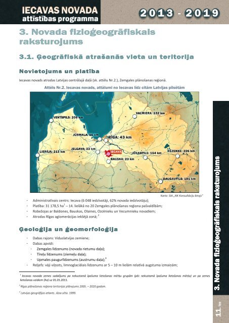 1.daÄ¼a: EsoÅ¡Äs situÄcijas un SVID analÄ«ze - Iecavas novads