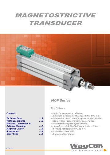 MAGNETOSTRICTIVE TRANSDUCER