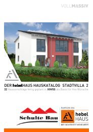 DER hebelHAUS HAUSKATALOG STADTVILLA 2