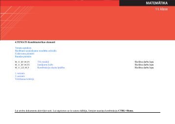 4.TEMATS Kombinatorikas elementi Temata apraksts ... - DZM