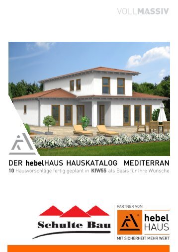 DER hebelHAUS HAUSKATALOG MEDITERRAN