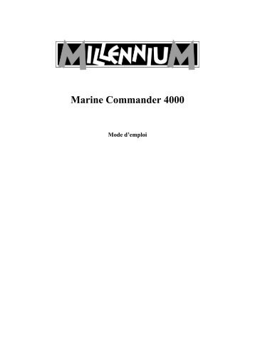 Marine Commander 4000