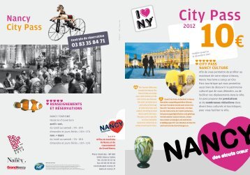 City Pass - Nancy Tourisme