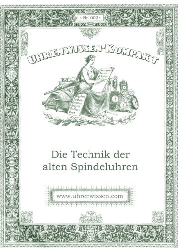 3 - Fachwissen mechanische Uhren