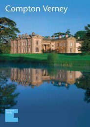 Download our corporate events brochure - Compton Verney