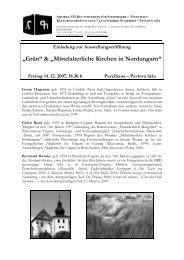 âGrÃ¼nâ & âMittelalterliche Kirchen in Nordungarnâ - Pavelhaus