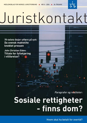 Juristkontakt 8 - 2004