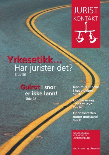 Juristkontakt 9 - 2001