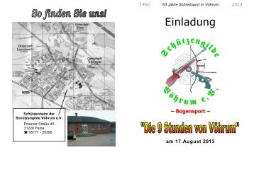 Bogensport â am 17.August 2013 - KKS Falkenauge Edemissen