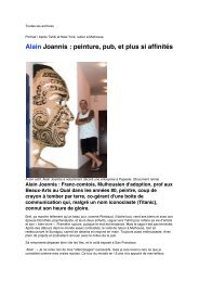 Alain Joannis : peinture, pub, et plus si affinitÃ©s - webjournal.ch