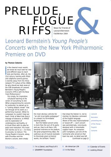 Download PDF - Leonard Bernstein