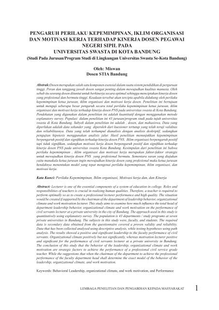 Jurnal manajemen perubahan pdf