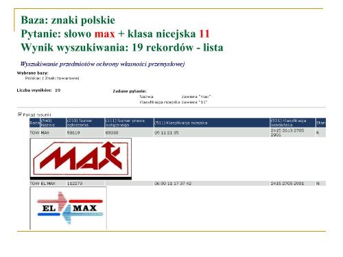 Baza: znaki polskie Pytanie: sÅowo max + klasa nicejska 11