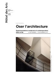 Oser l'architecture - Observatoire