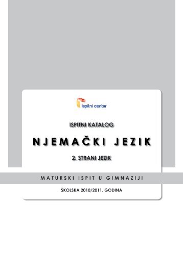 NJEMAÄKI JEZIK - ICCG