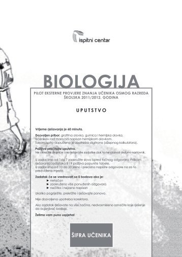 BIOLOGIJA - ICCG