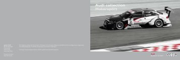 Audi collection Motorsport