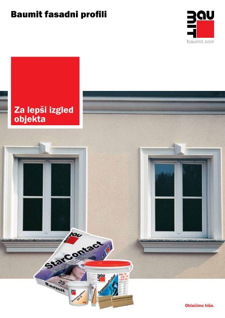 Baumit fasadni profili Za lepÅ¡i izgled objekta
