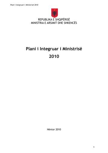 OPM report - Ministria e Arsimit dhe Sportit