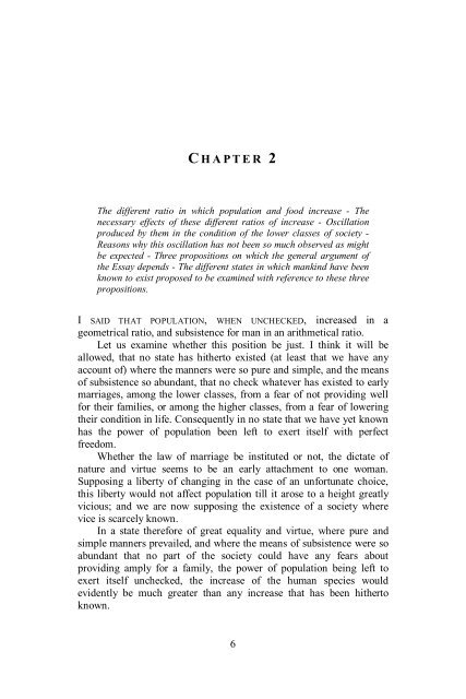 Malthus, Thomas, Robert, An Essay on the Principle of Population ...