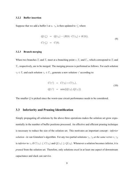 Buffer Insertion Basics - Computer Engineering & Systems Group ...