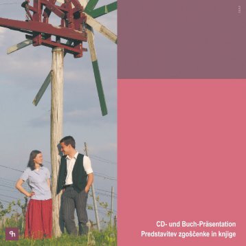 CD- und Buch-PrÃ¤sentation Predstavitev zgoÅ¡Äenke in knjige