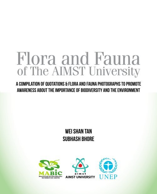 Flora and Fauna of the AIMST University