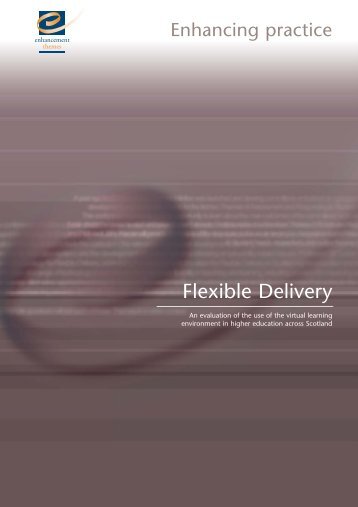 Flexible delivery QAA 128.qxd - the Enhancement Themes website