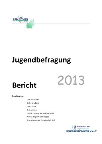 Bericht Jugendbefragung 2013