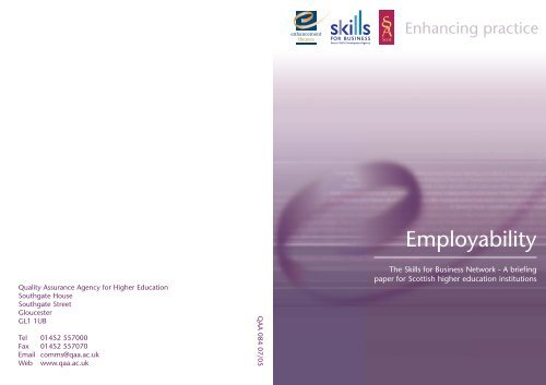 A briefing paper for Scottish higher education institutions - the ...