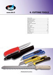 6. CUTTING TOOLS - Agreko