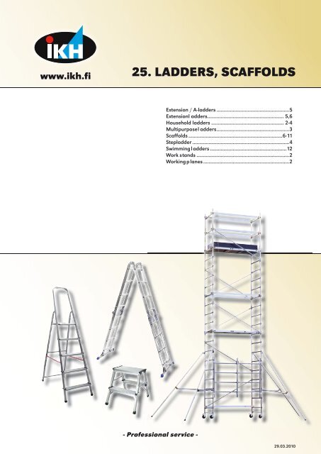 25. LADDERS, SCAFFOLDS - Agreko