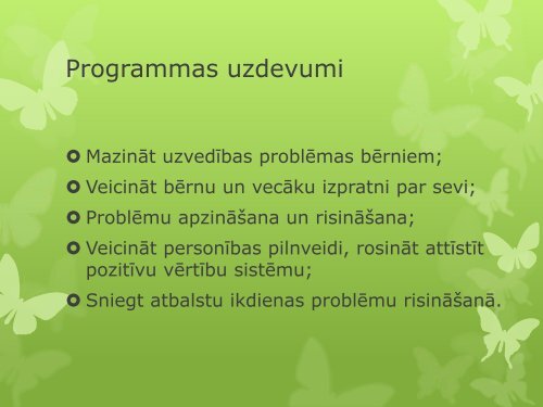 uzvedÄ«bas sociÄlÄs korekcijas un sociÄlÄs palÄ«dzÄ«bas programmu ...