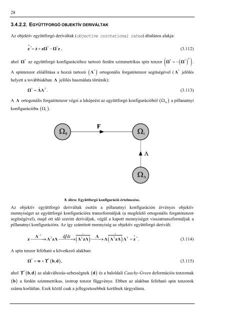 3.3.1. cauchy-féle feszültségtenzor - Műszaki Mechanikai Tanszék ...
