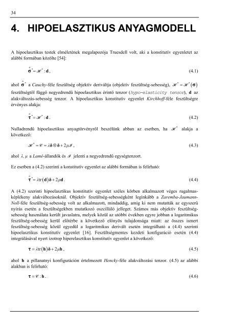 3.3.1. cauchy-féle feszültségtenzor - Műszaki Mechanikai Tanszék ...