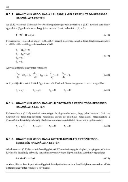 3.3.1. cauchy-féle feszültségtenzor - Műszaki Mechanikai Tanszék ...