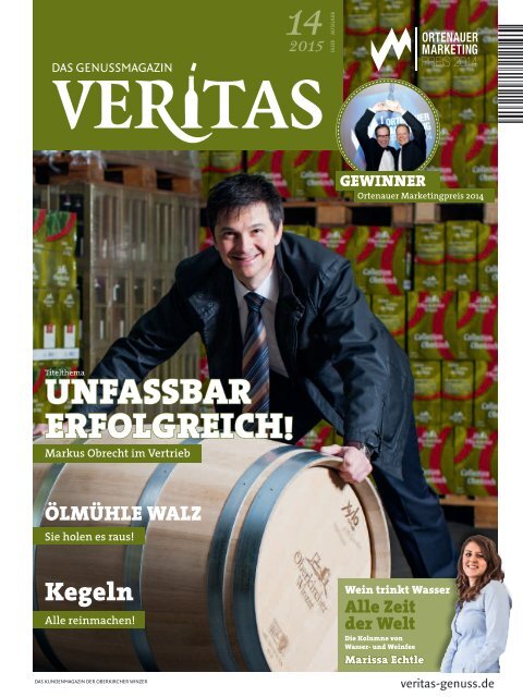 VERITAS - Das Genussmagazin / Ausgabe - 14-2015
