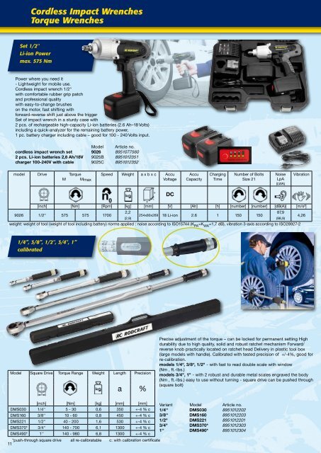 Impact Wrenches - Longin Parkerstore