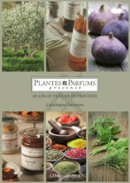 Catalogo Plantes & Parfumes Saveurs